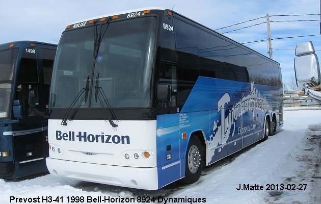 BUS/AUTOBUS: Prevost H3-41 1998 Bell-Horizon