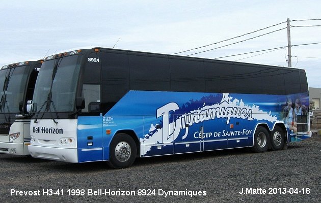 BUS/AUTOBUS: Prevost H3-41 1998 Bell-Horizon