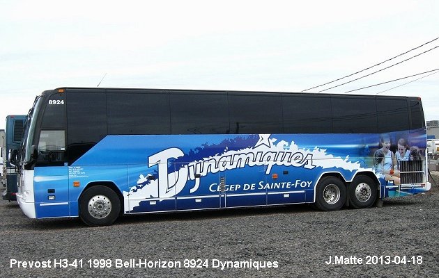 BUS/AUTOBUS: Prevost H3-41 1998 Bell-Horizon