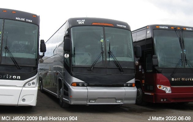 BUS/AUTOBUS: MCI J4500 2009 Bell-Horizon