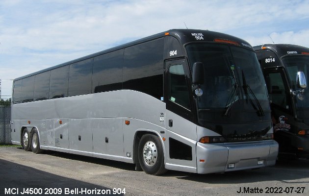 BUS/AUTOBUS: MCI J4500 2009 Bell-Horizon