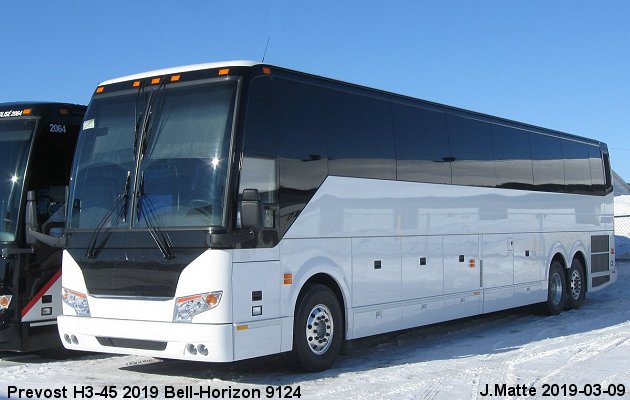 BUS/AUTOBUS: Prevost H3-45 2019 Bell-Horizon