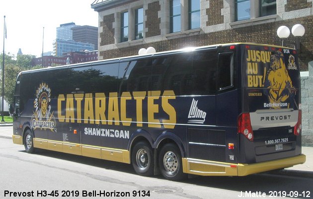 BUS/AUTOBUS: Prevost H3-45 2019 Bell-Horizon