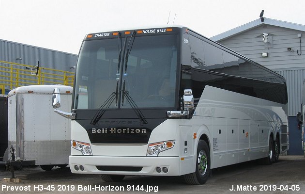 BUS/AUTOBUS: Prevost H3-45 2019 Bell-Horizon