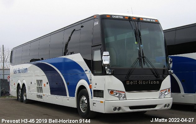BUS/AUTOBUS: Prevost H3-45 2019 Bell-Horizon