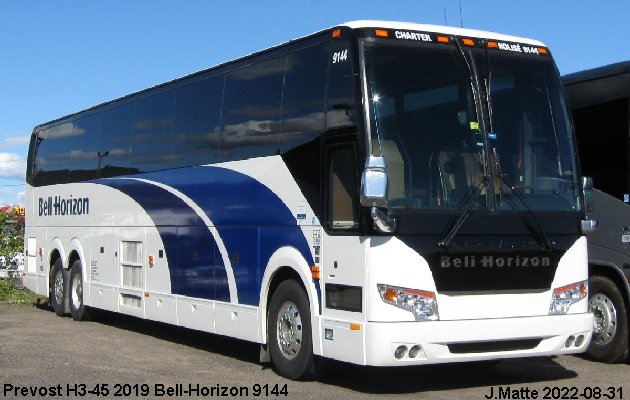 BUS/AUTOBUS: Prevost H3-45 2019 Bell-Horizon