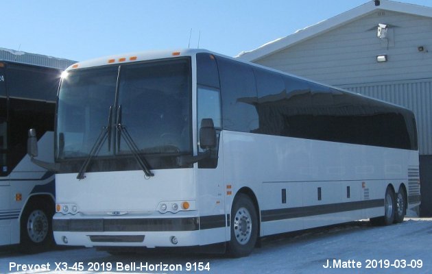 BUS/AUTOBUS: Prevost X3-45 2019 Bell-Horizon