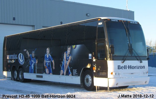 BUS/AUTOBUS: Prevost H3-45 1999 Bell-Horizon