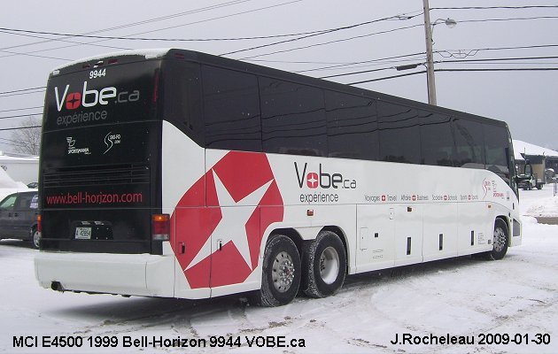 BUS/AUTOBUS: MCI E 4500 1999 Bell-Horizon
