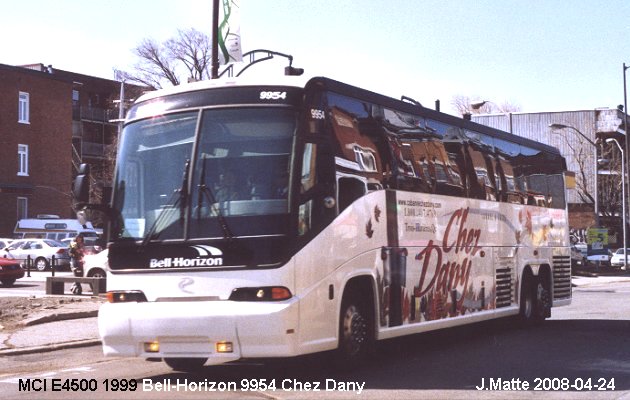 BUS/AUTOBUS: MCI E 4500 1999 Bell-Horizon