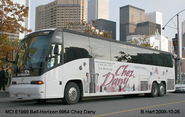BUS/AUTOBUS: MCI E 4500 1999 Bell-Horizon