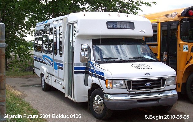 BUS/AUTOBUS: Girardin Futura 2001 Bolduc