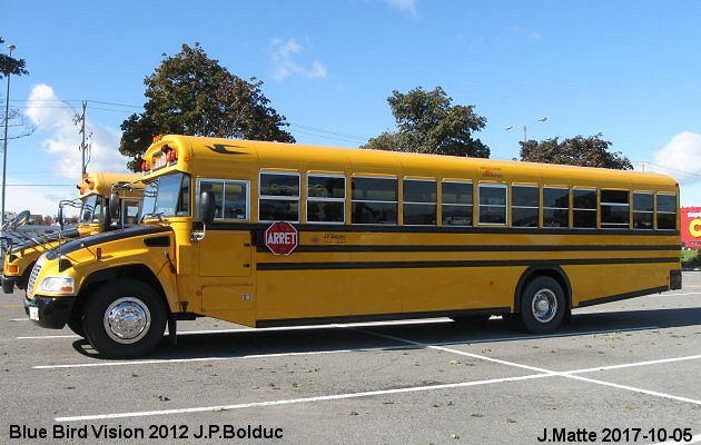 BUS/AUTOBUS: Blue Bird Vision 2012 Bolduc