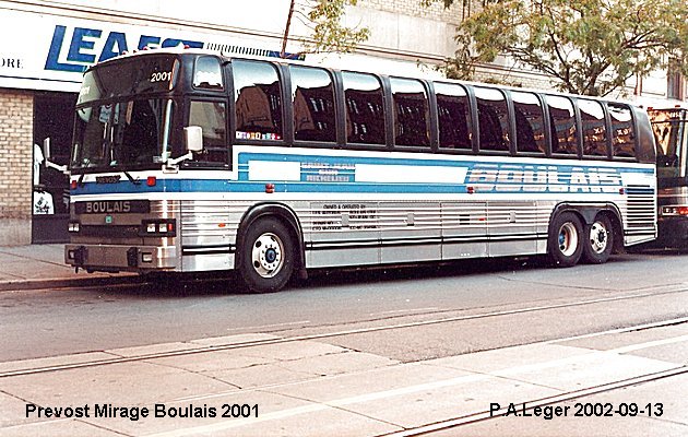 BUS/AUTOBUS: Prevost Mirage 1996 Boulais