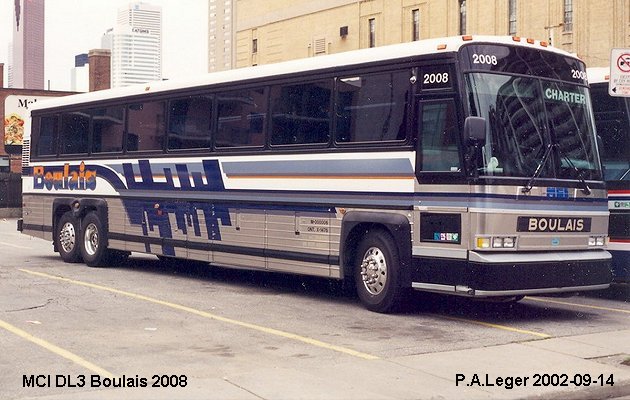 BUS/AUTOBUS: MCI 102DL3 1992 Boulais