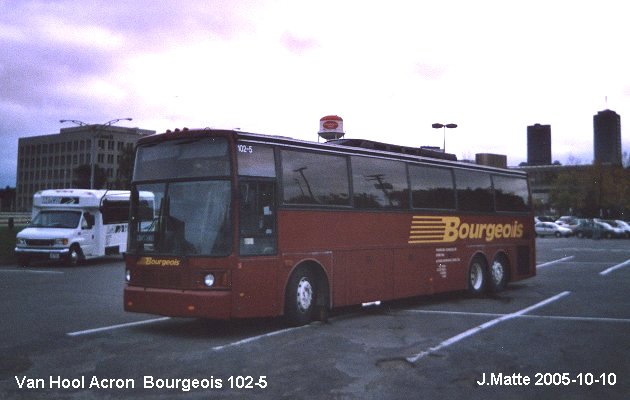 BUS/AUTOBUS: Van Hool Acron 1991 Bourgeois