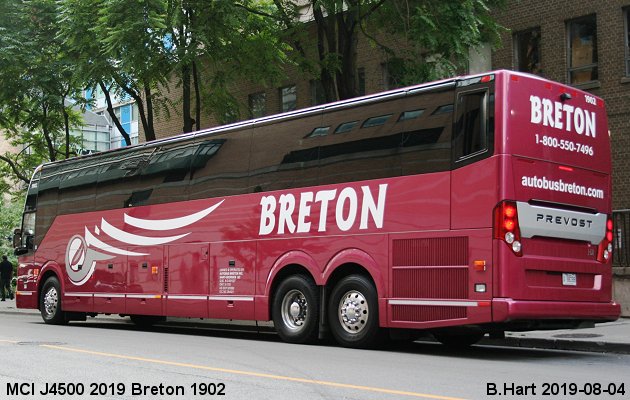BUS/AUTOBUS: Prevost H3-45 2019 Breton