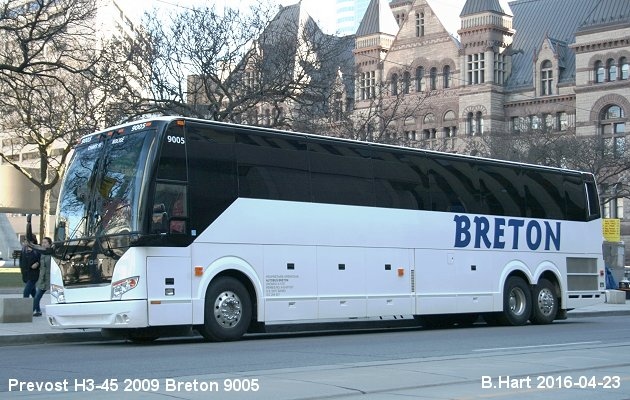 BUS/AUTOBUS: Prevost H3-45 2012 Breton