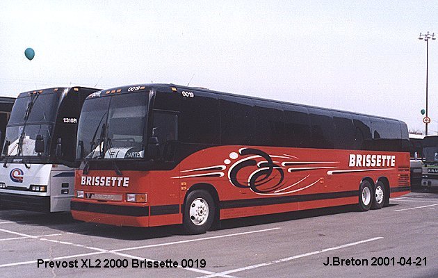 BUS/AUTOBUS: Prevost XL2 2000 Brissette