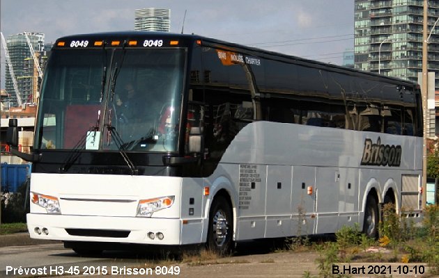 BUS/AUTOBUS: Prevost H3-45 2015 Brisson