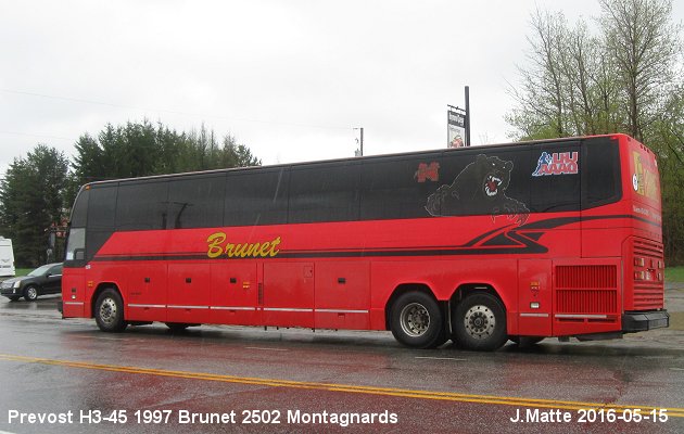 BUS/AUTOBUS: Prevost H3-45 1997 Brunet