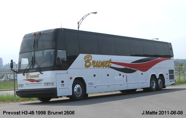 BUS/AUTOBUS: Prevost H3-45 1998 Brunet