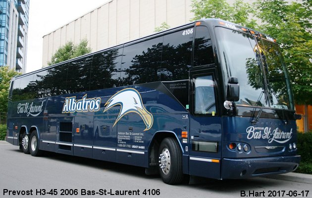BUS/AUTOBUS: Prevost H3-45 2003 Bas St-Laurent