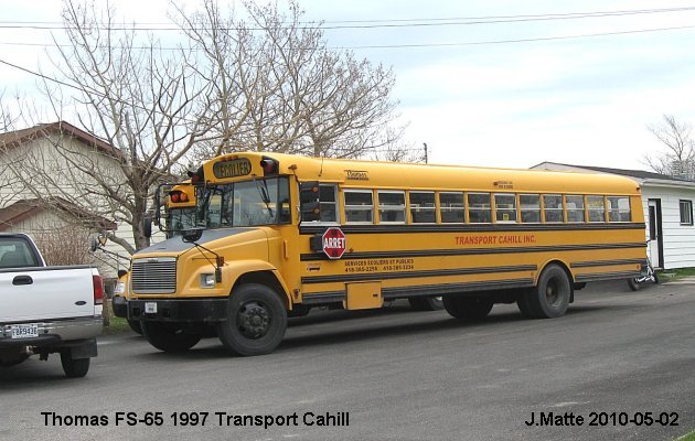 BUS/AUTOBUS: Thomas FS-65 1997 Cahill