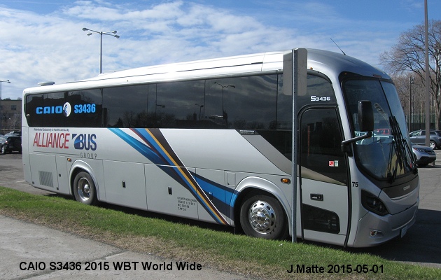 BUS/AUTOBUS: CIAO S3436 2015 WBT