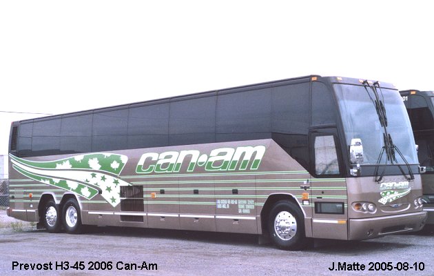 BUS/AUTOBUS: Prevost H3-45 2006 Can-Am