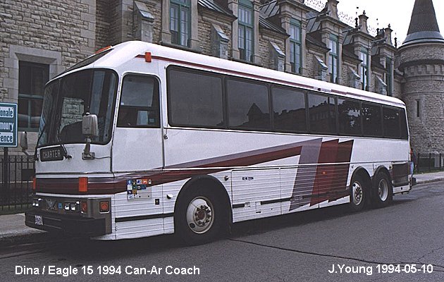 BUS/AUTOBUS: Dina/Eagle 15 1994 Can-Ar