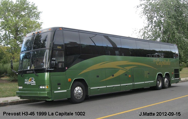 BUS/AUTOBUS: Prevost H3-45 1999 Capitale