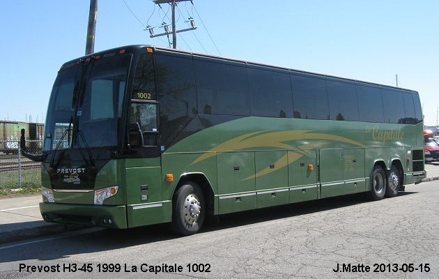 BUS/AUTOBUS: Prevost H3-45 1999 Capitale