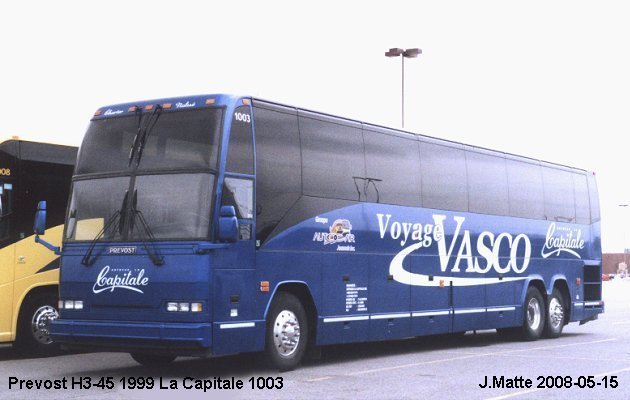 BUS/AUTOBUS: Prevost H3-45 1999 Capitale