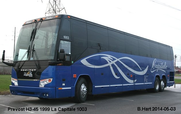 BUS/AUTOBUS: Prevost H3-45 1999 Capitale