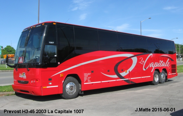 BUS/AUTOBUS: Prevost H3-45 2003 Capitale