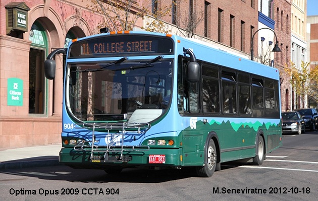 BUS/AUTOBUS: Optima Opus 2009 CCTA