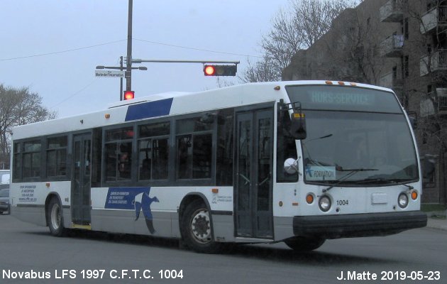 BUS/AUTOBUS: Novabus LFS 1997 CFTC