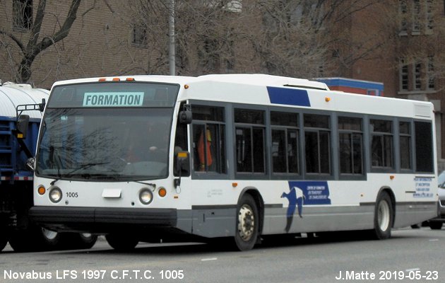 BUS/AUTOBUS: Novabus LFS 1997 CFTC