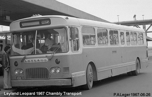 BUS/AUTOBUS: Leyland Leopard 1967 Chambly Transport