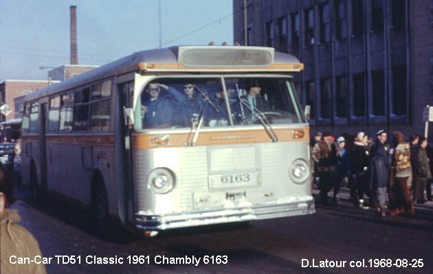 BUS/AUTOBUS: Can-Car TD51 Classic 1961 C.T.M.