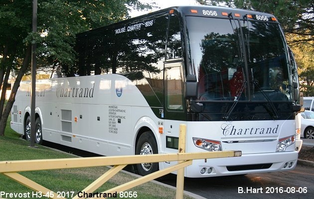 BUS/AUTOBUS: Prevost H3-45 2017 Chartrand