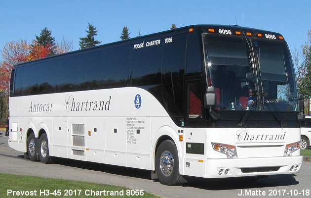 BUS/AUTOBUS: Prevost H3-45 2017 Chartrand