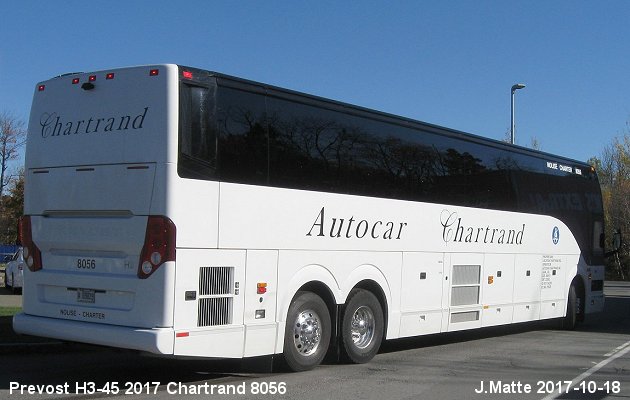 BUS/AUTOBUS: Prevost H3-45 2017 Chartrand