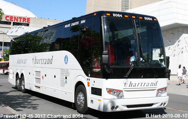 BUS/AUTOBUS: Prevost H3-45 2017 Chartrand