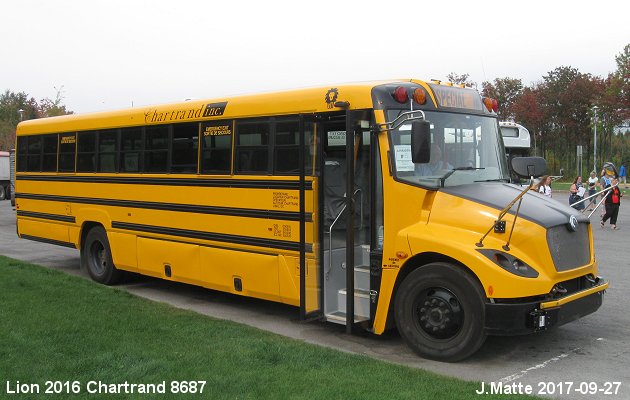 BUS/AUTOBUS: Lion C300 2016 Chartrand