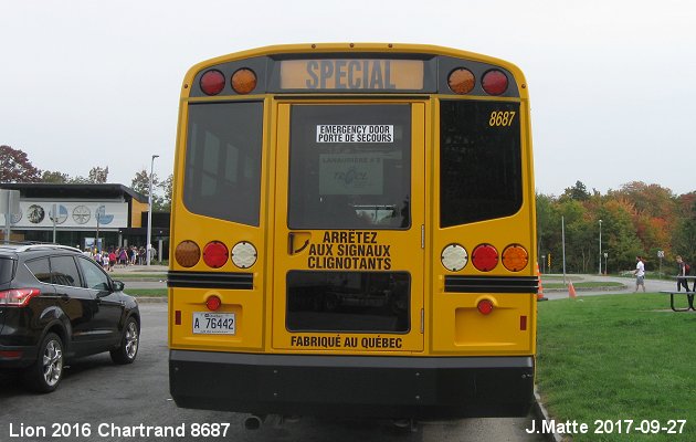 BUS/AUTOBUS: Lion C300 2016 Chartrand