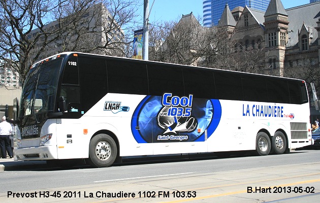 BUS/AUTOBUS: Prevost H3-45 2011 Chaudiere