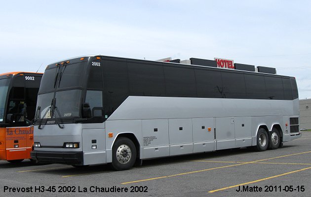 BUS/AUTOBUS: Prevost H3-45 2002 Chaudiere