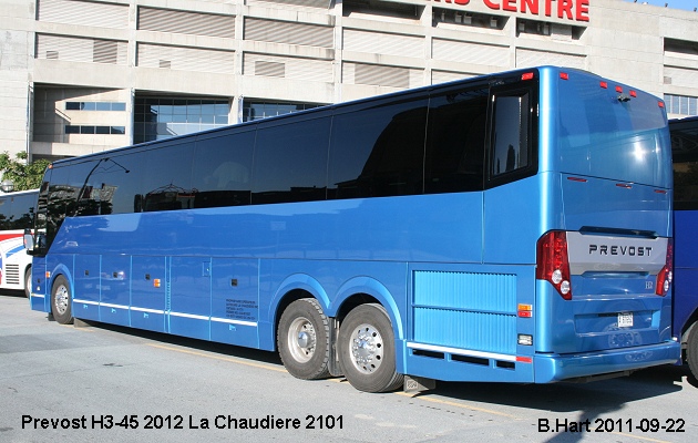 BUS/AUTOBUS: Prevost H3-45 2012 Chaudiere